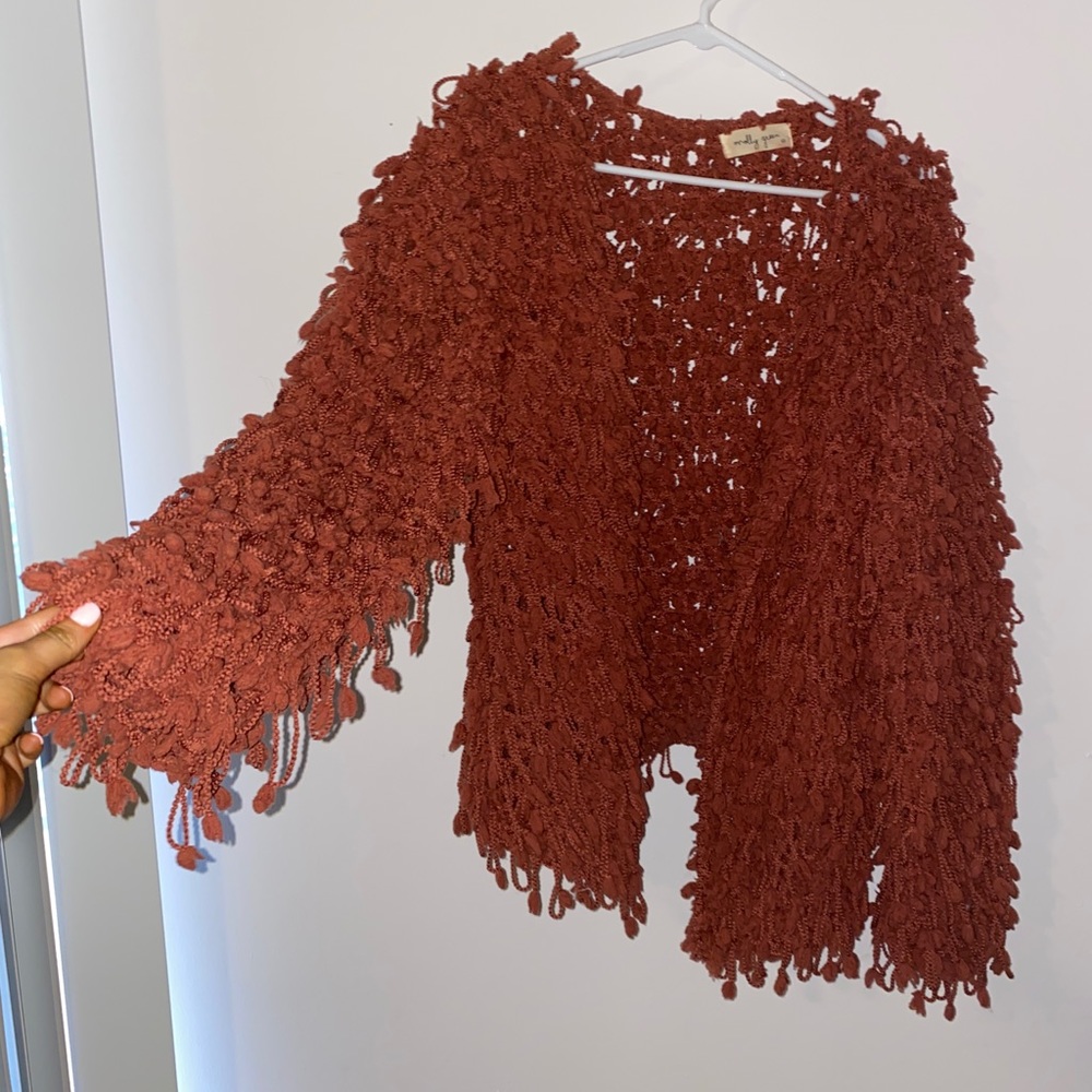 Shaggy Cardigan/Jacket